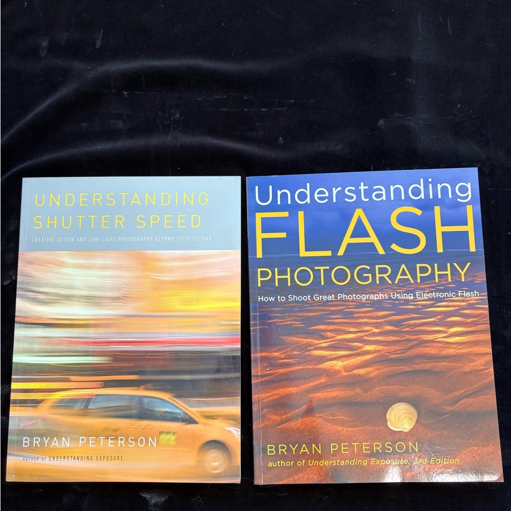 Understanding Shutter Speed &Understanding Flash Photo.2 PB Books Bryan Peterson